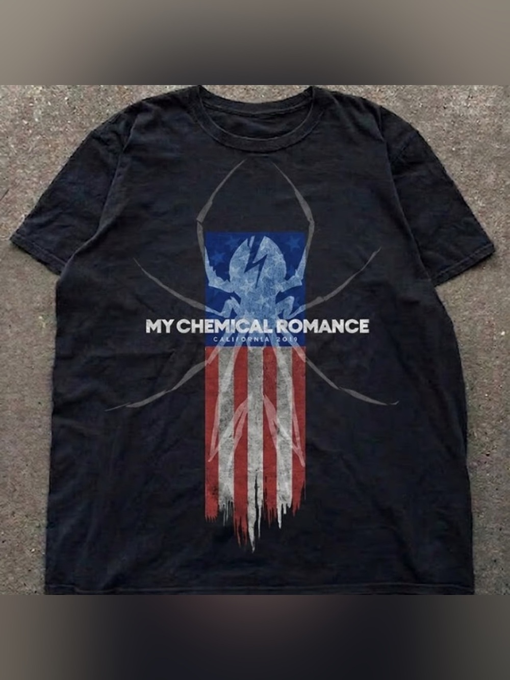 My Chemical Romance Black Short-Sleeve Graphic Tee